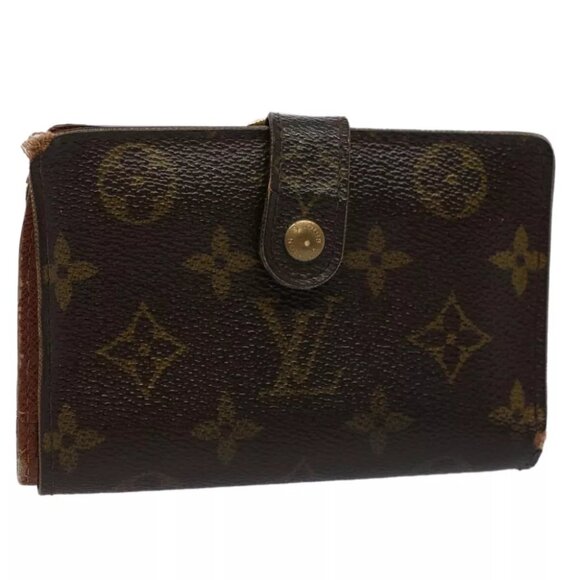 LOUIS VUITTON Monogram Portefeuille Viennois Bifold Wallet M61674 Auth L5 - Picture 1 of 1